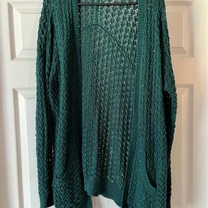 PacSun Forest Green Slouchy Sweater